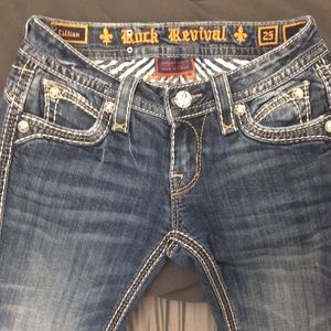 Rock revival women’s jeans, Size 25 boot, Lillian